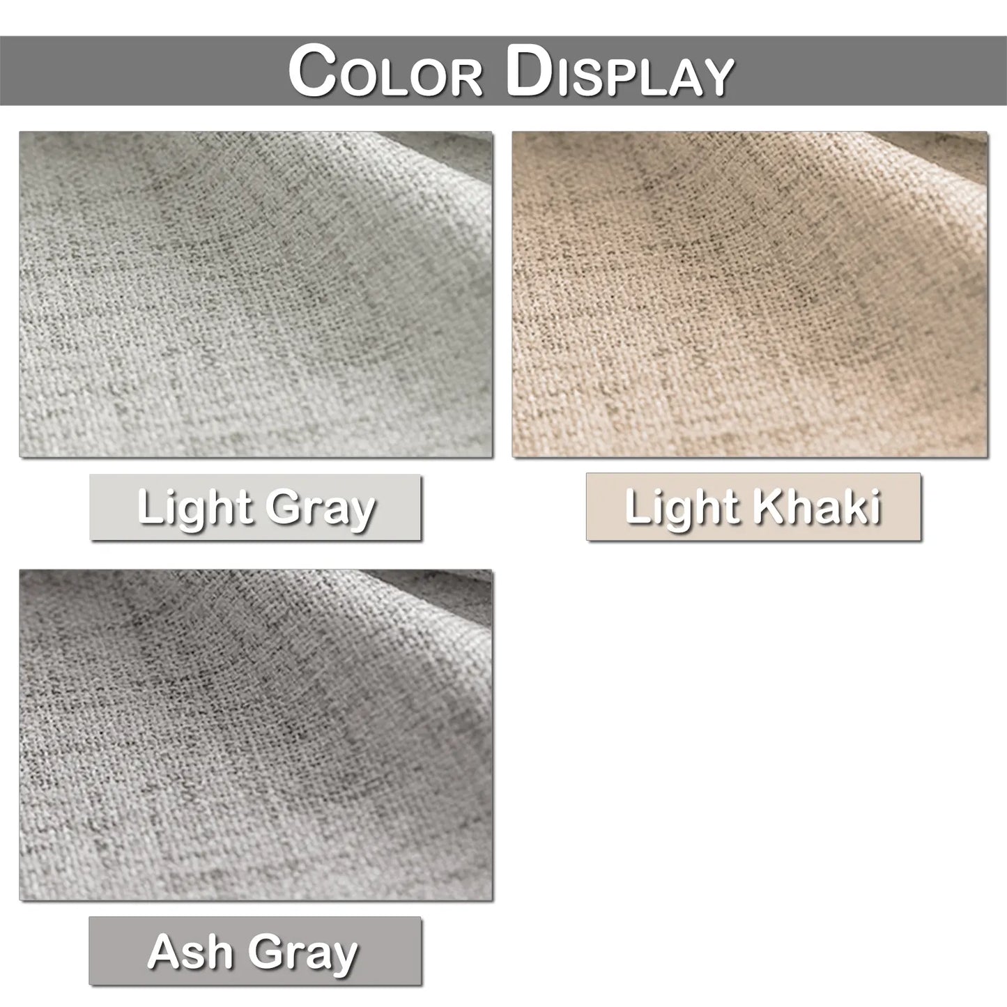 Edle Gardine in Leinenoptik mit Faltenband – 2er-Set, Lichtdurchlässig