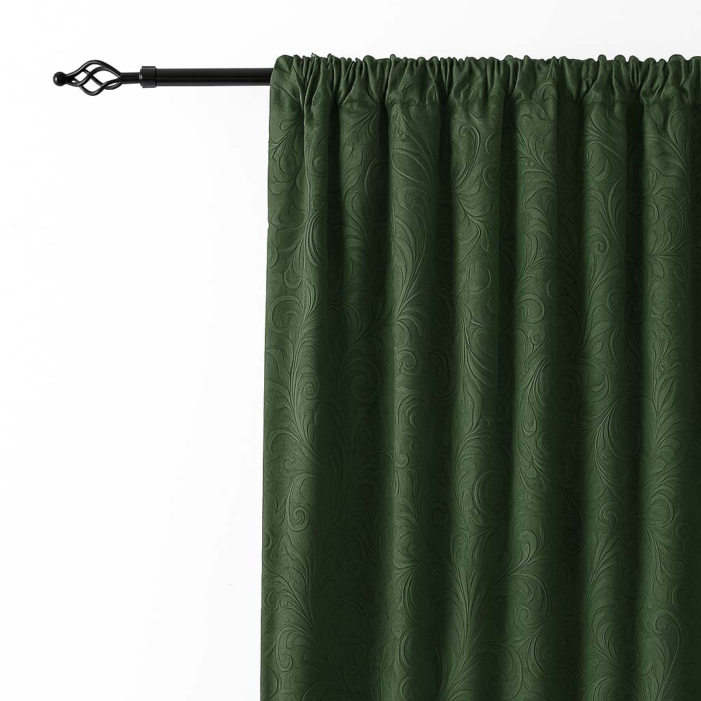 Klassische Jacquard-Samtvorhänge · Aurélia