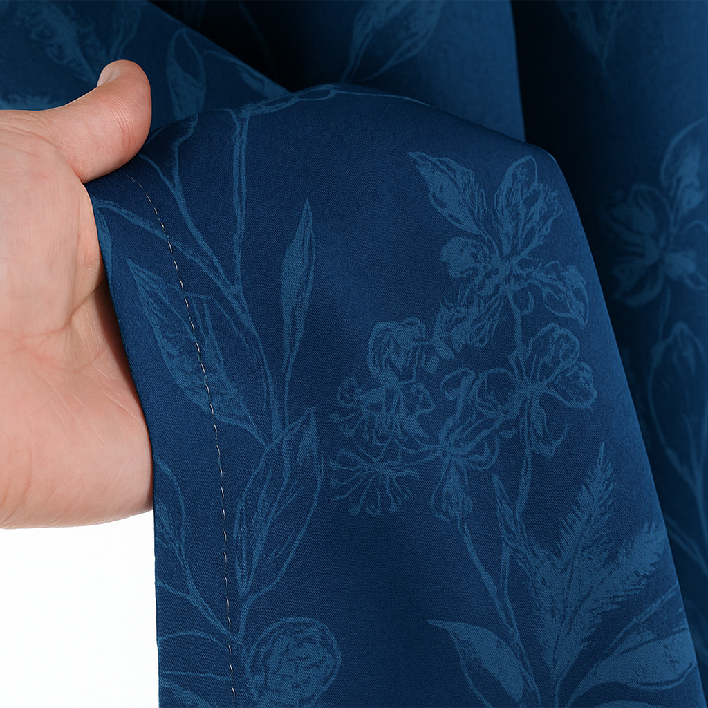 Natural custom-made curtains · Botanica