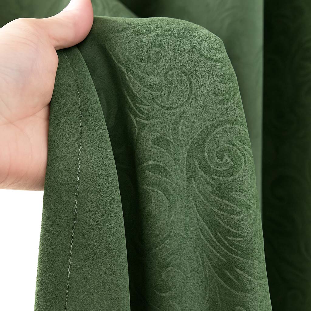Klassische Jacquard-Samtvorhänge · Aurélia