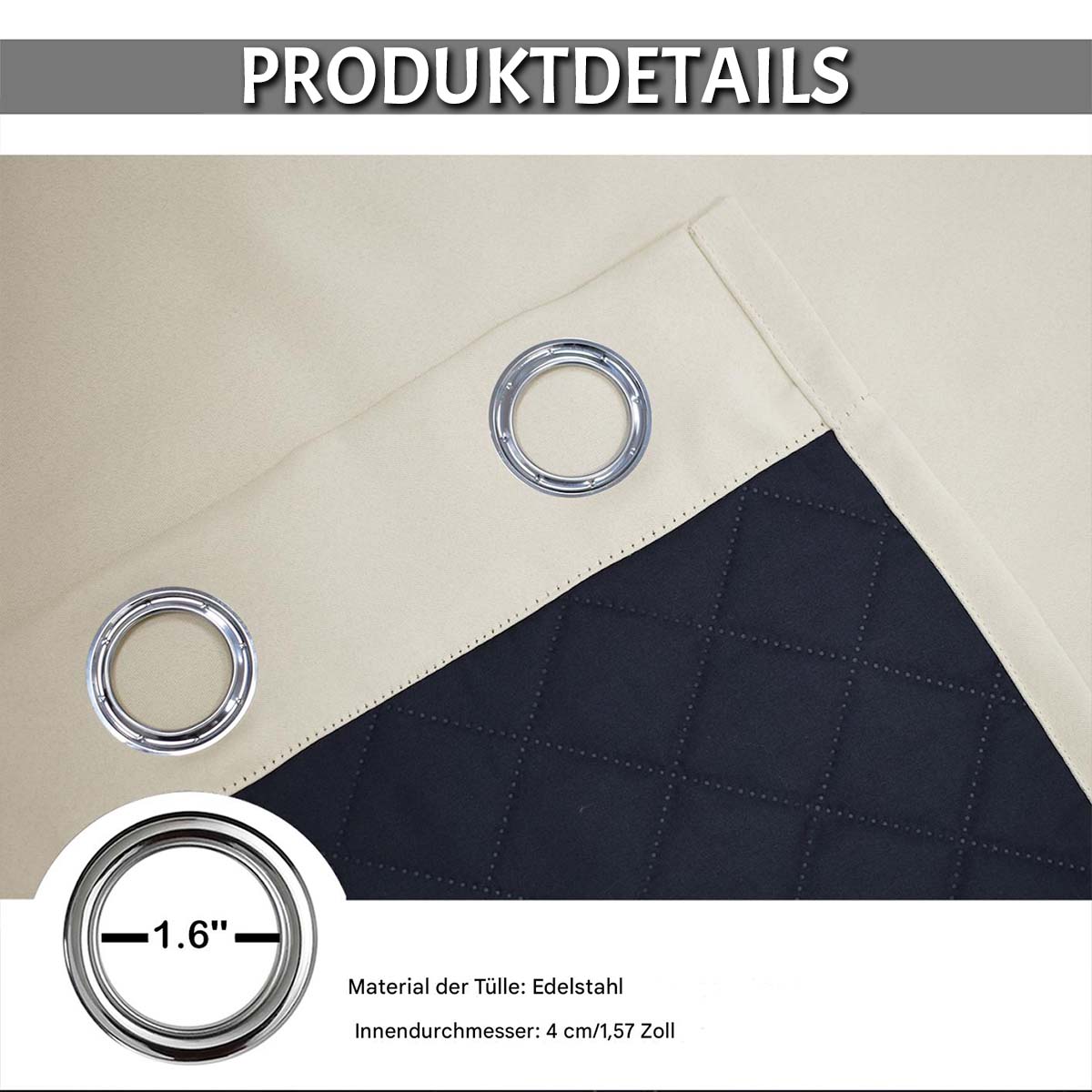 Blackout Curtain Quilted 100 Percent Blackout Thermal Curtain 1 Panel
