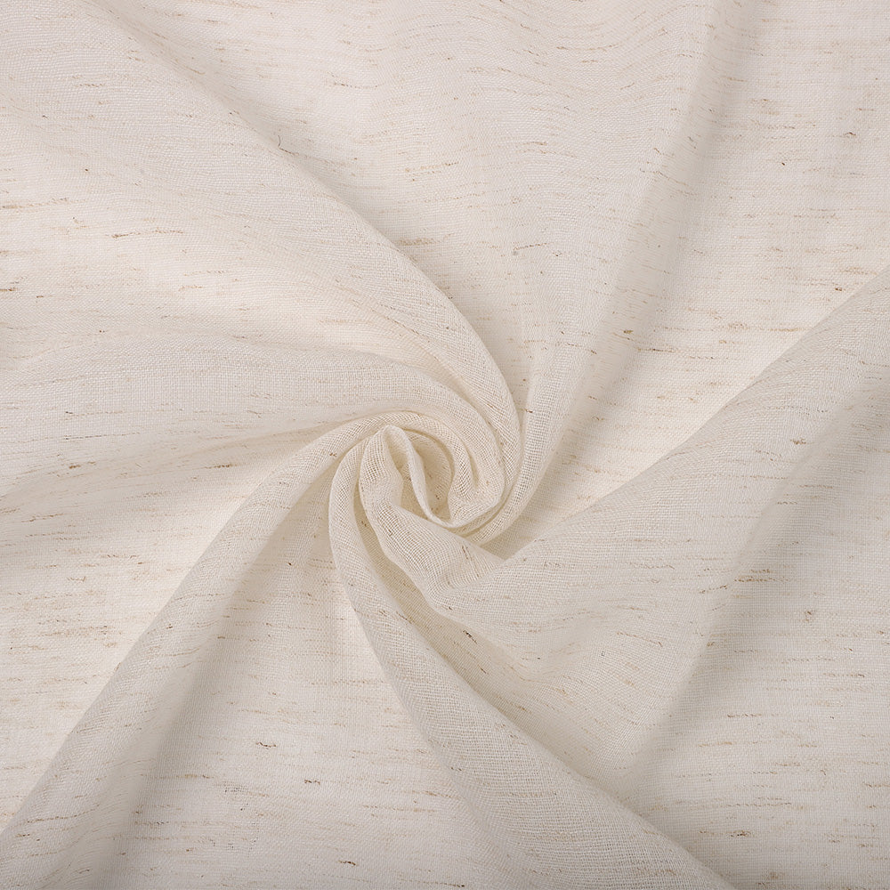 1 Panel Vintage Cream Tie Up Door Curtains
