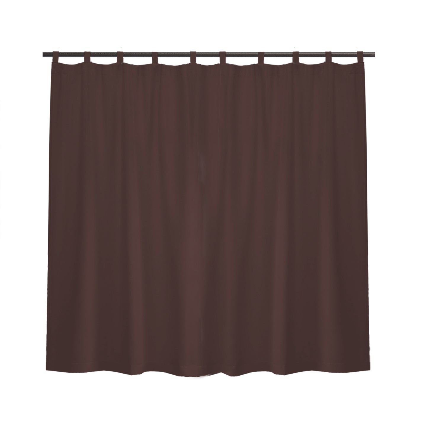 Extra Breiter Outdoor Vorhang – Wasserdicht und Blickdicht, Tap Top, 254 cm Breite