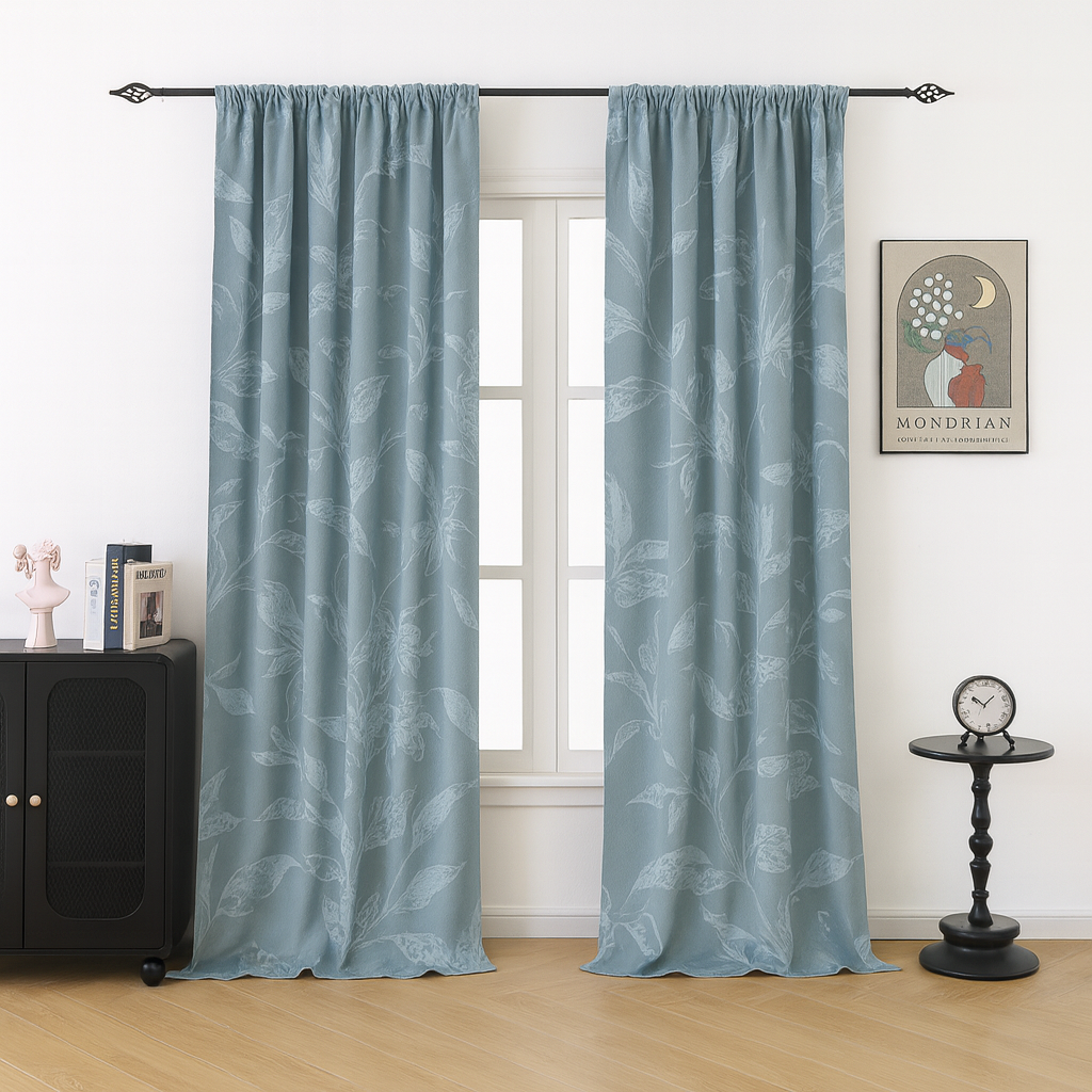 Natural custom-made curtains · Botanica