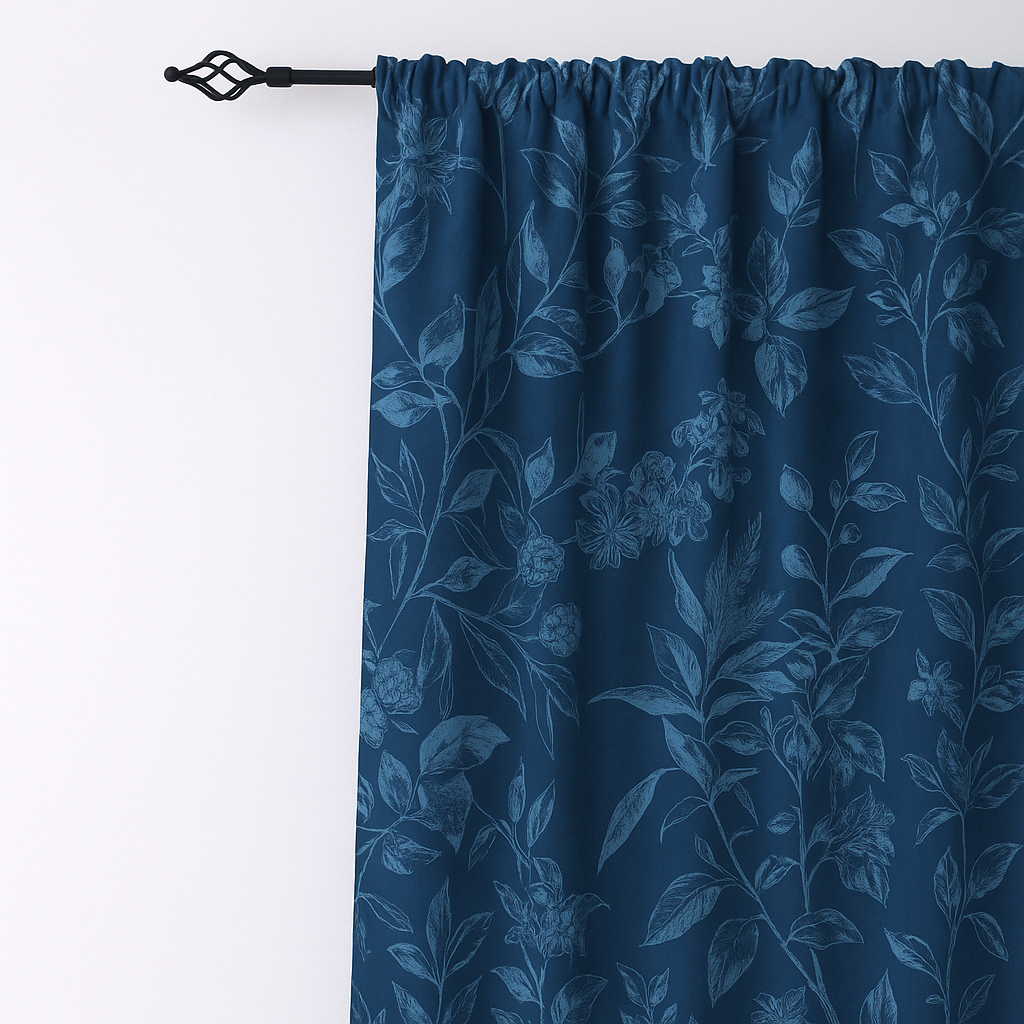 Natural custom-made curtains · Botanica