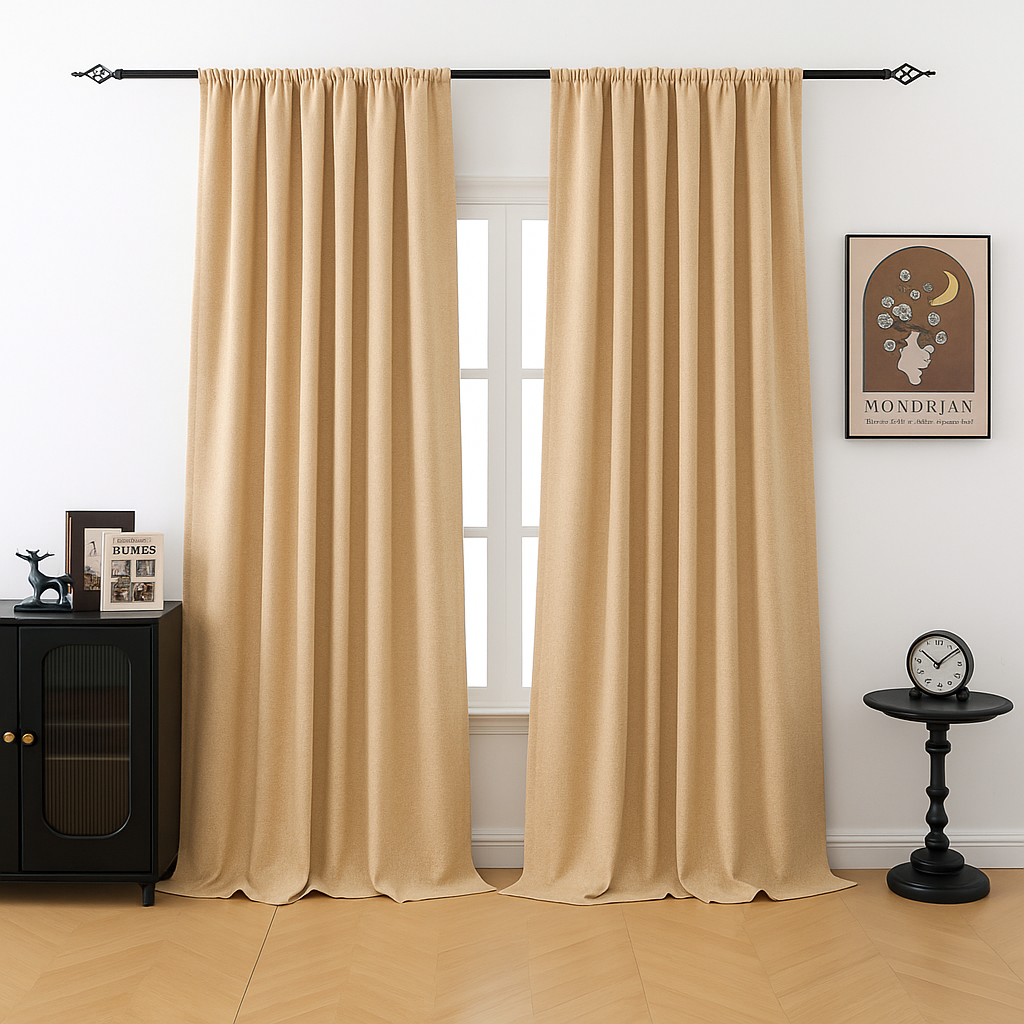 Custom-made blackout curtains · Merano