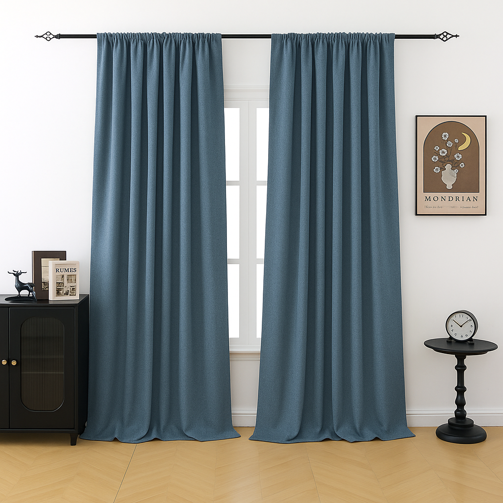 Custom-made blackout curtains · Merano