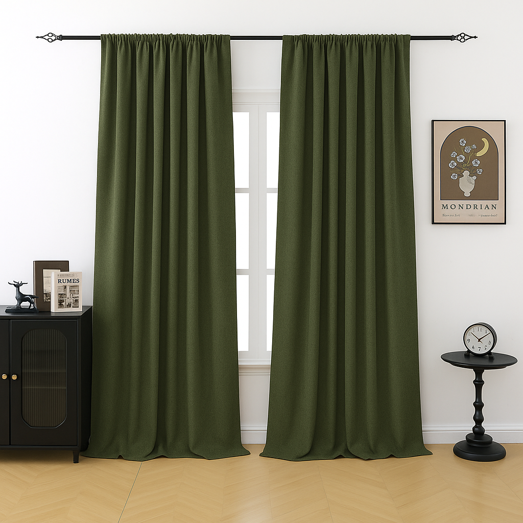 Custom-made blackout curtains · Merano