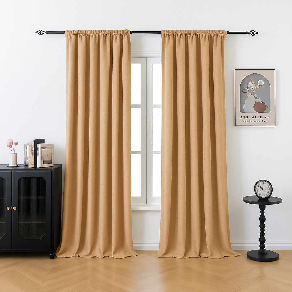 Custom-made translucent curtains · Siena