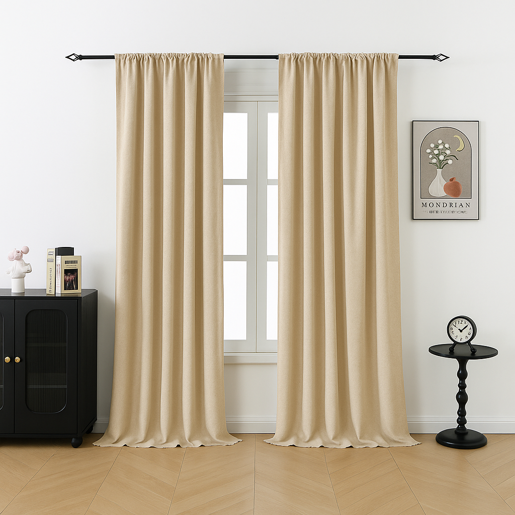 Custom-made translucent curtains · Siena