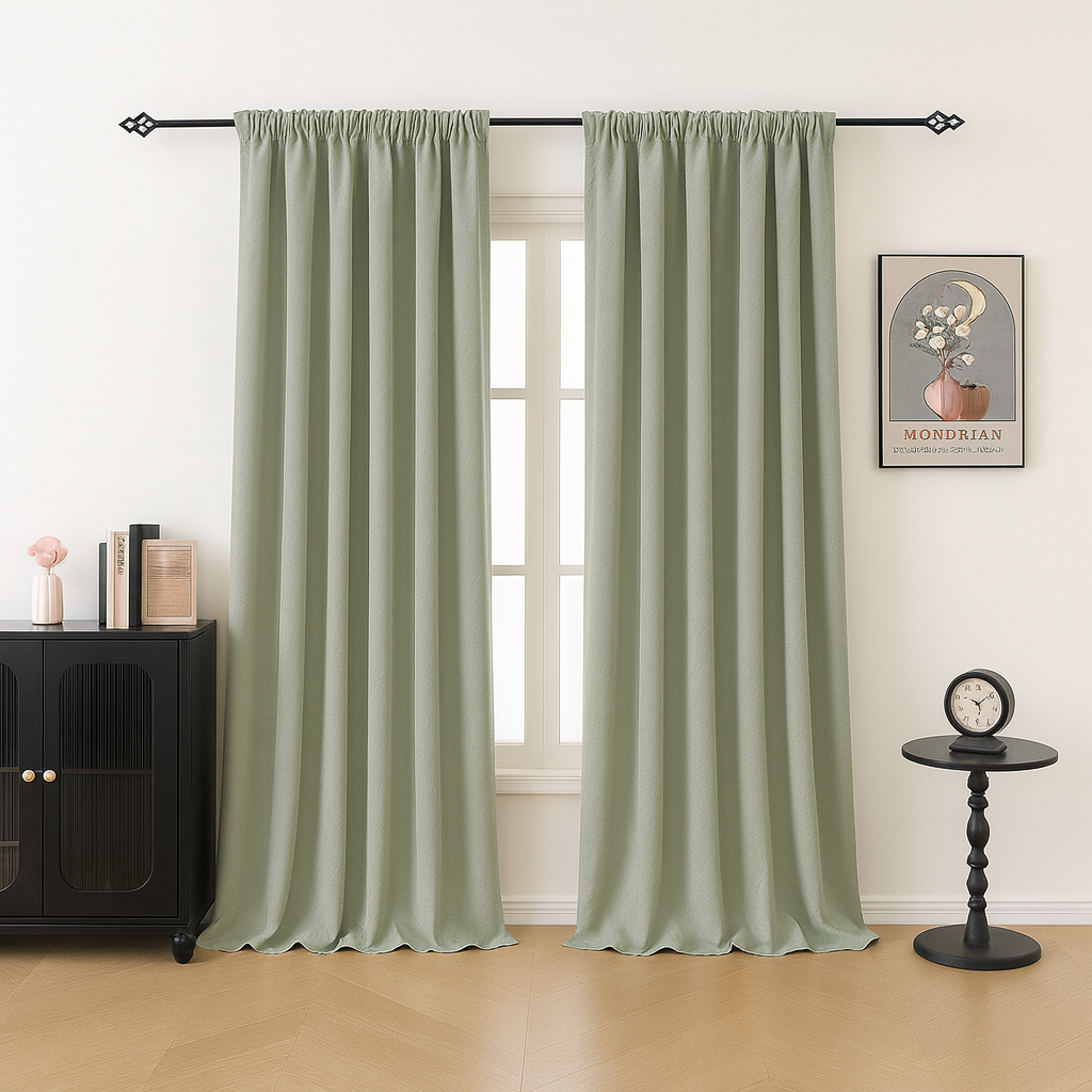 Custom-made translucent curtains · Siena