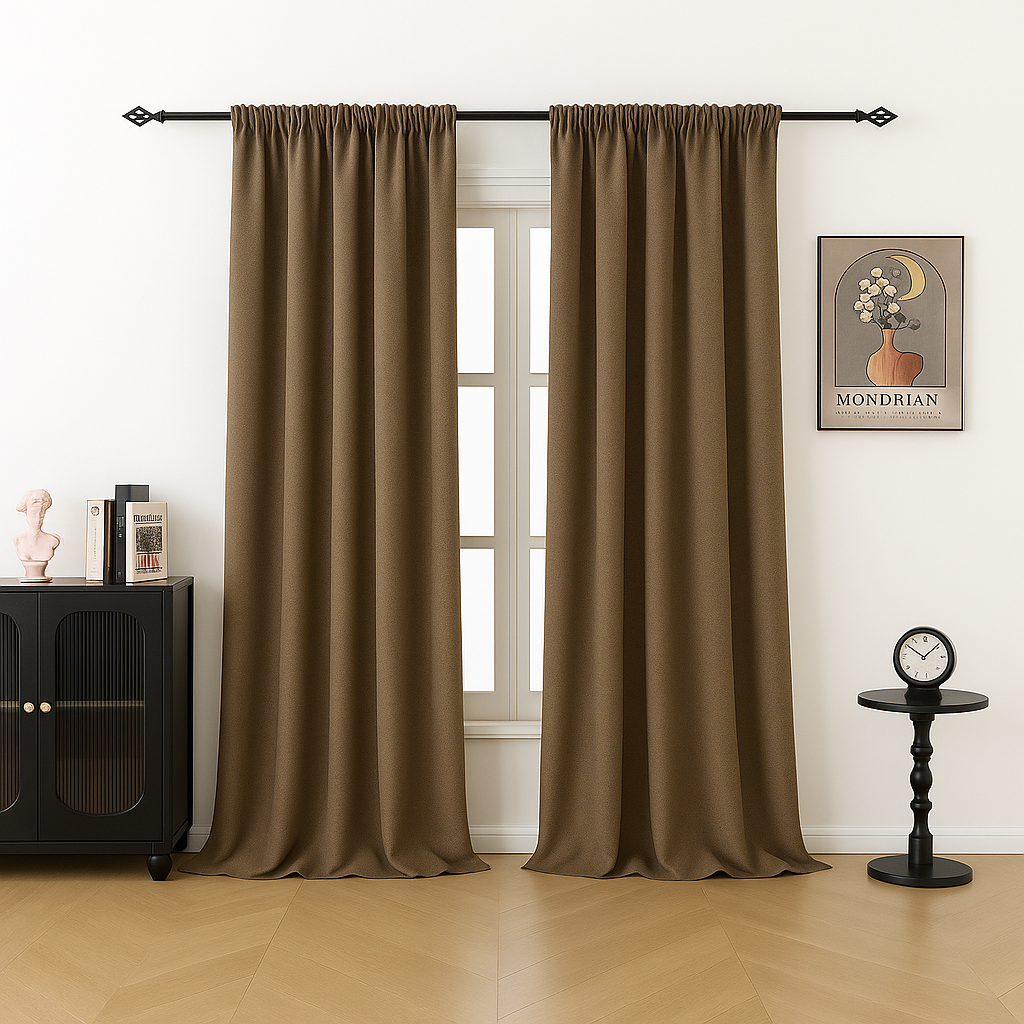 Custom-made translucent curtains · Siena