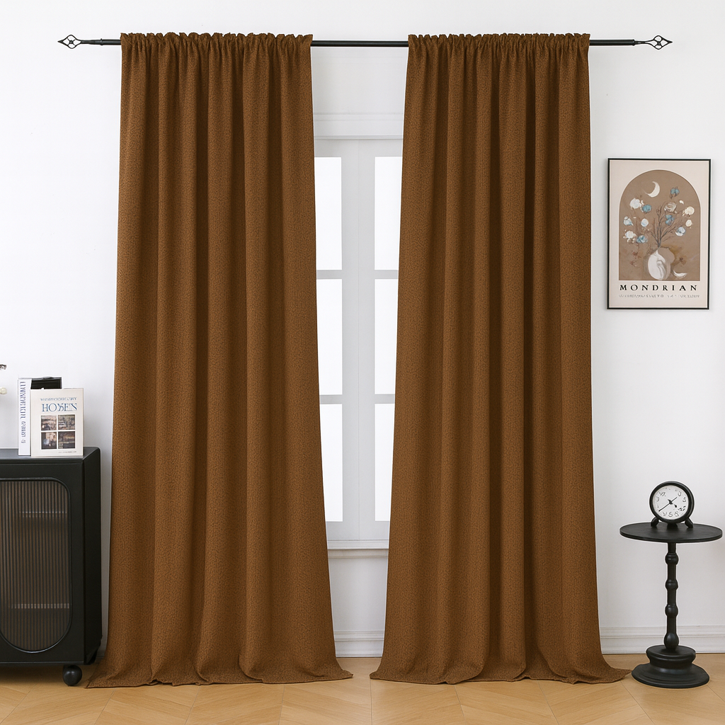 Minimalist custom-made curtains · Linz
