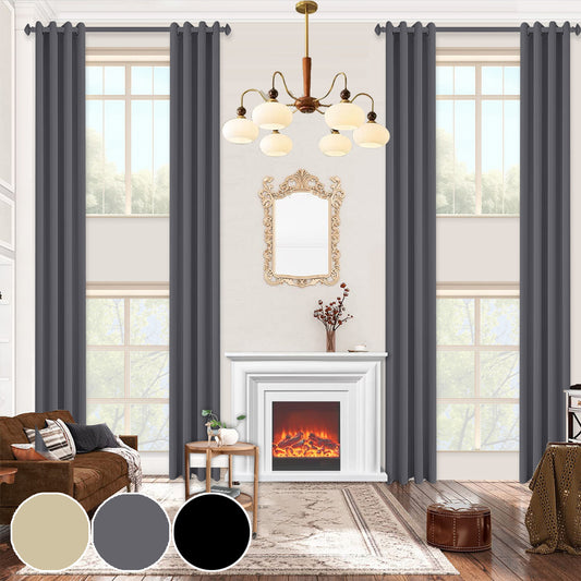 Extra Long Blackout Curtain – 365 cm and 548 cm length