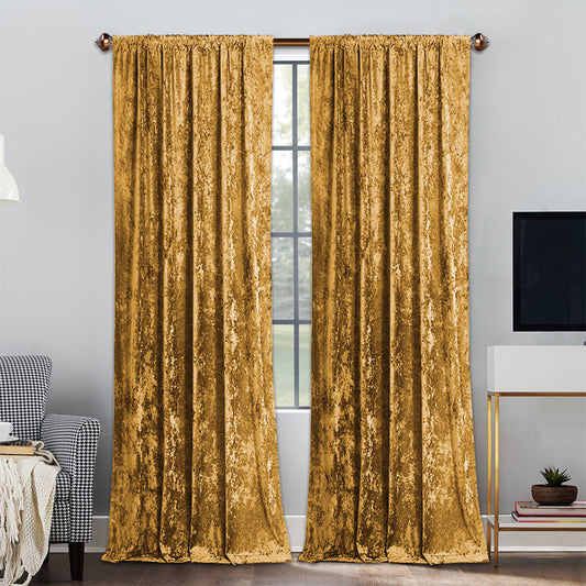 Velvet Curtain – Opaque, light and heat protection, 3 colors