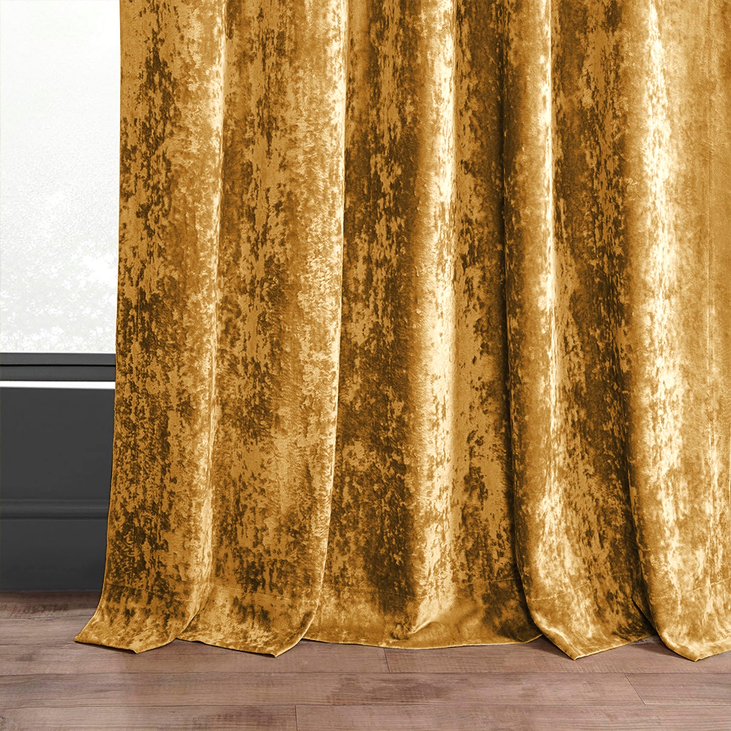 Velvet Curtain – Opaque, light and heat protection, 3 colors