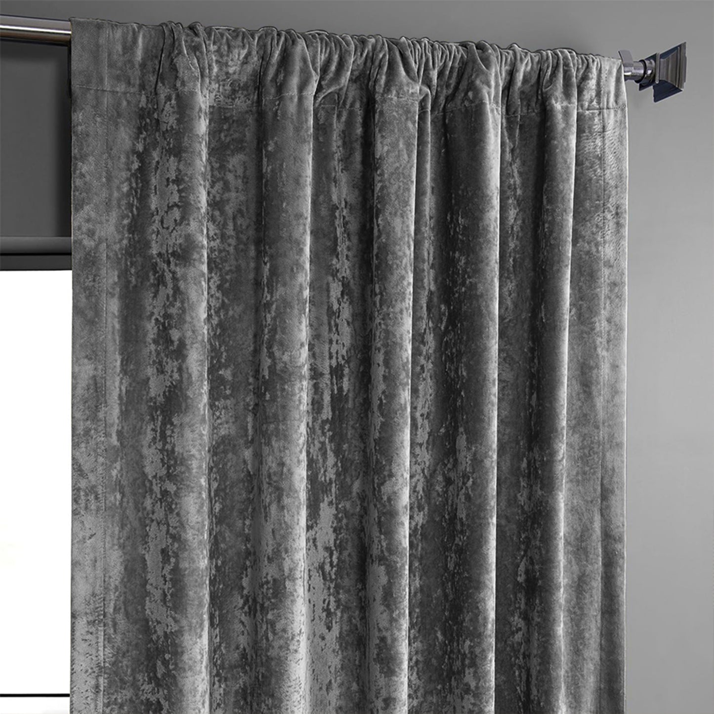Velvet Curtain – Opaque, light and heat protection, 3 colors