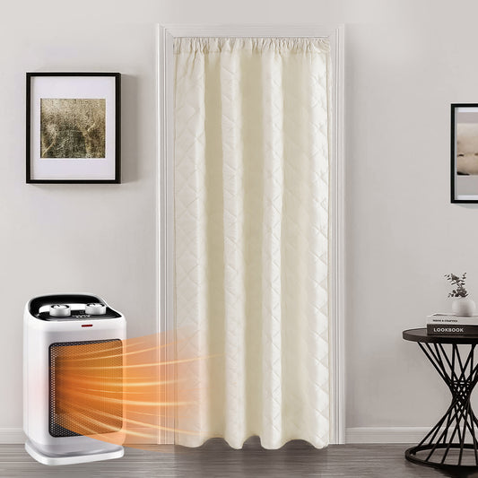 Gesteppter Thermovorhang · Energiesparender Vorhangliner · Wärmeschutz