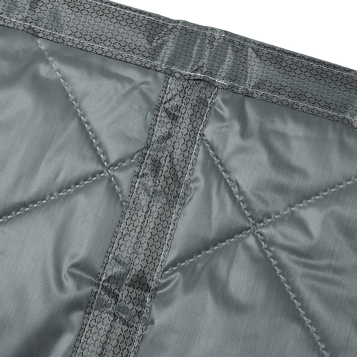 Magnetischer gesteppter Thermo Türvorhang · Wärmeschutz für Winter und Sommer