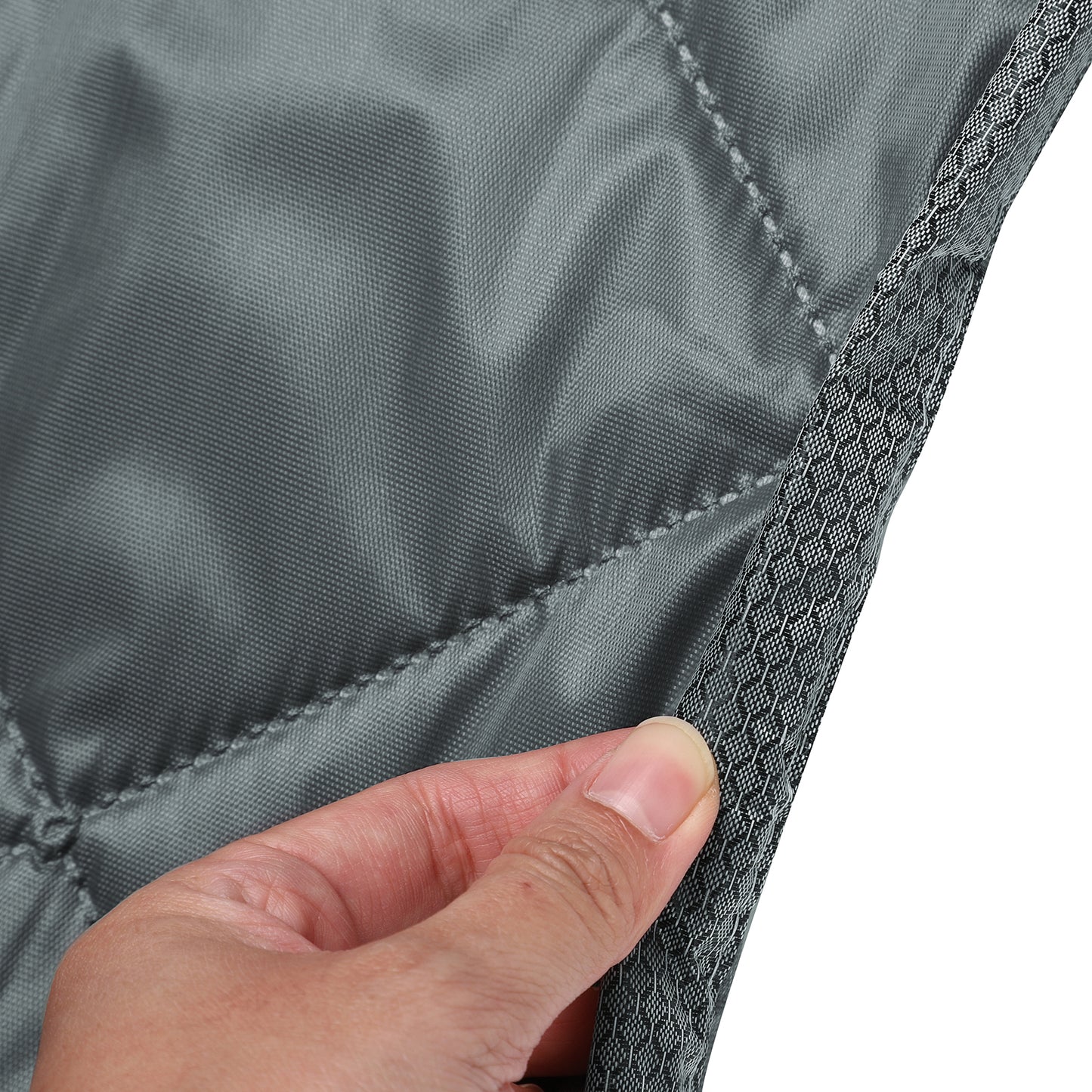 Magnetischer gesteppter Thermo Türvorhang · Wärmeschutz für Winter und Sommer