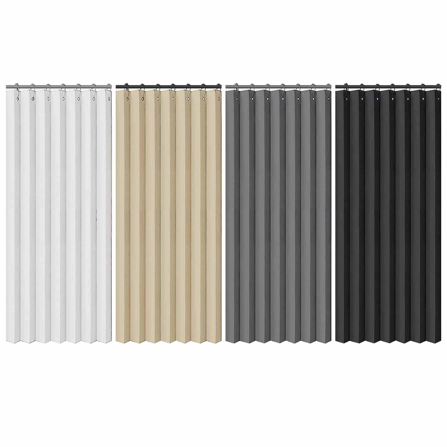 Waterproof outdoor curtain for terrace and garden with eyelets