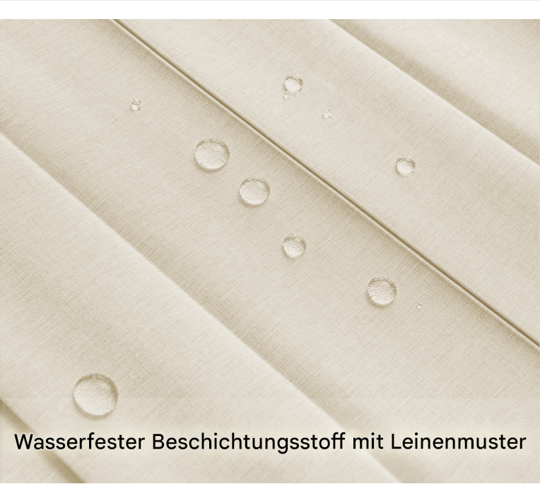 Wasserdichter Türvorhang mit Leinenstruktur – Wärmeschutz & Sichtschutz für Innen und Außen