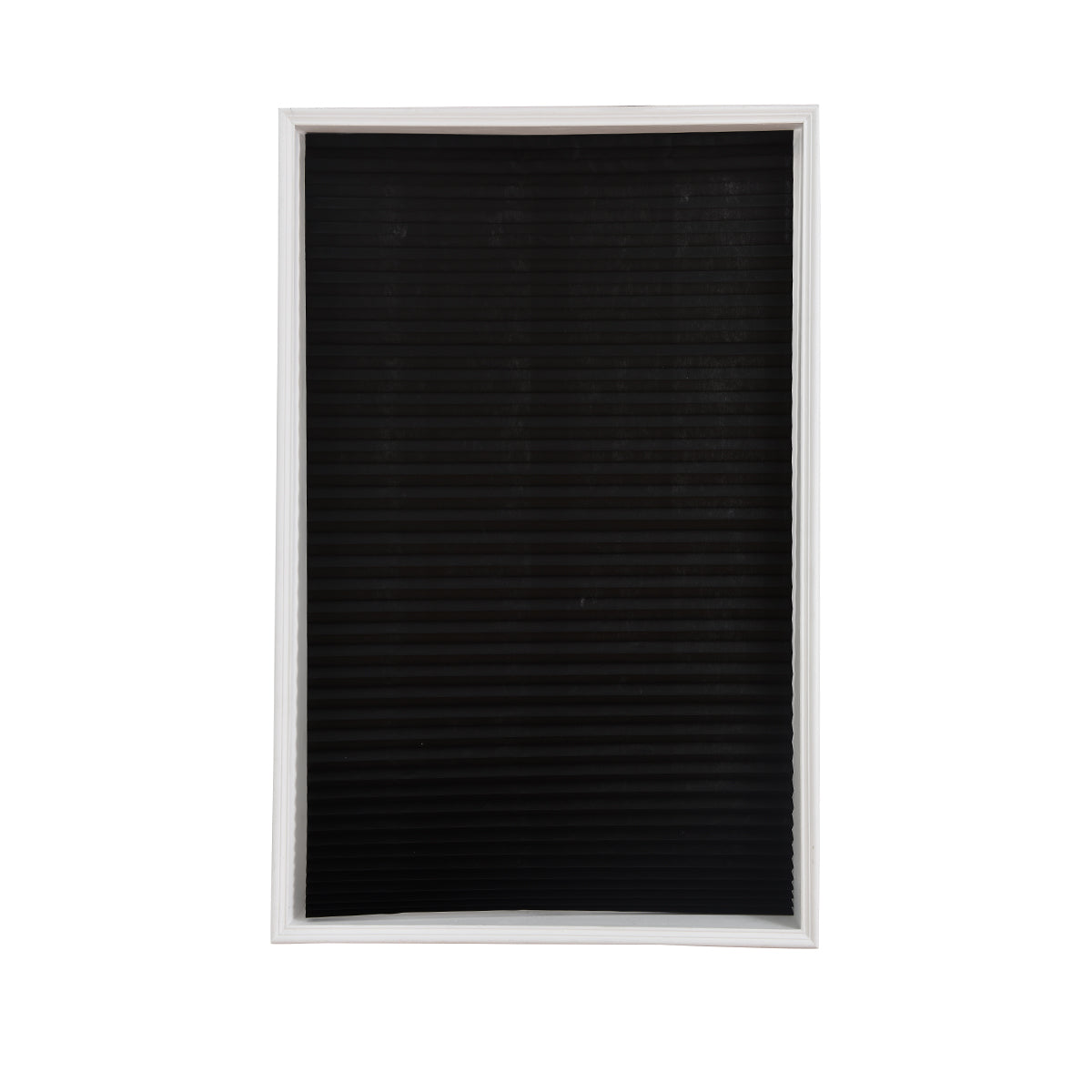 Stores de balcon auto-adhésifs, 1 panneau, noir, 60 x 150 cm/60 x 180 cm/90 x 150 cm/90 x 180 cm
