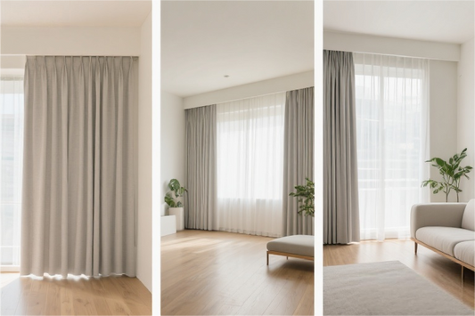 Gardinen richtig aufhängen: 3 Fehler, die Sie vermeiden sollten