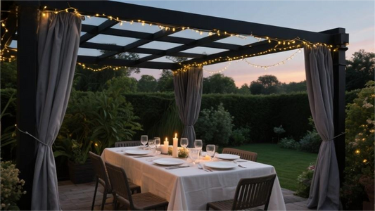 Outdoor Vorhang richtig messen: So bestimmen Sie Breite und Höhe für Terrasse, Balkon und Pergola