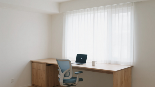 Home Office Gardinen: Produktiver arbeiten in angenehmer Atmosphäre