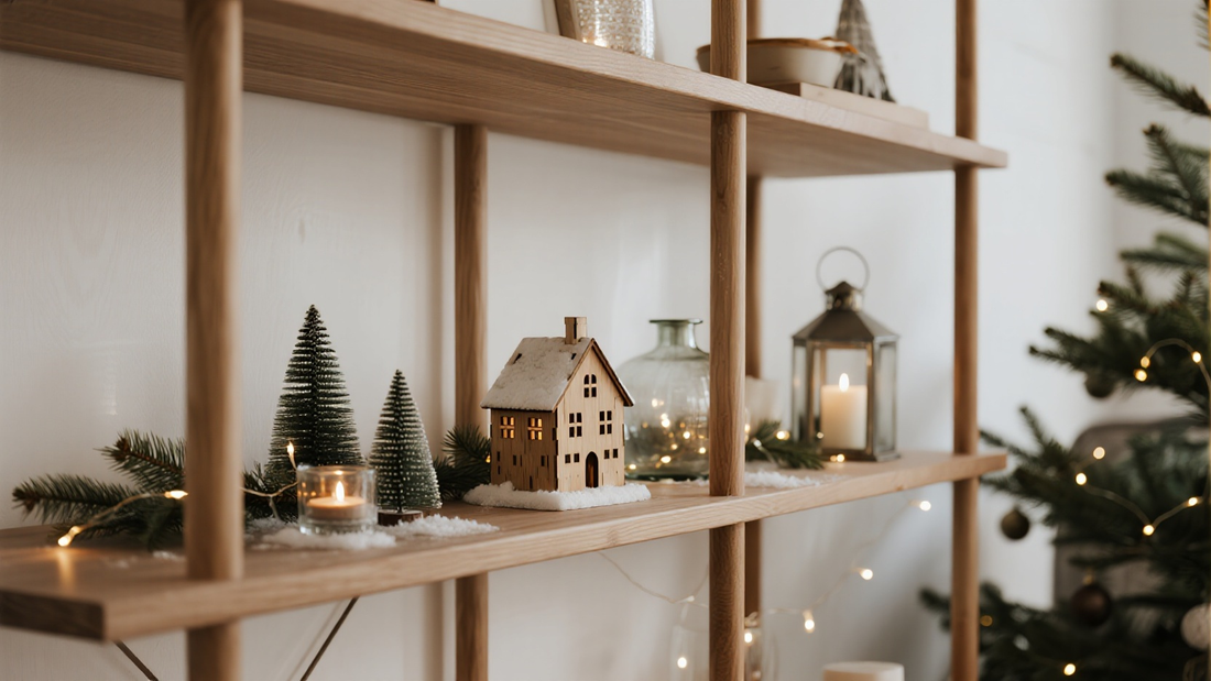 Gemütliches Winter-Regalstyling: 10 einfache Tipps für eine warme Winteratmosphäre