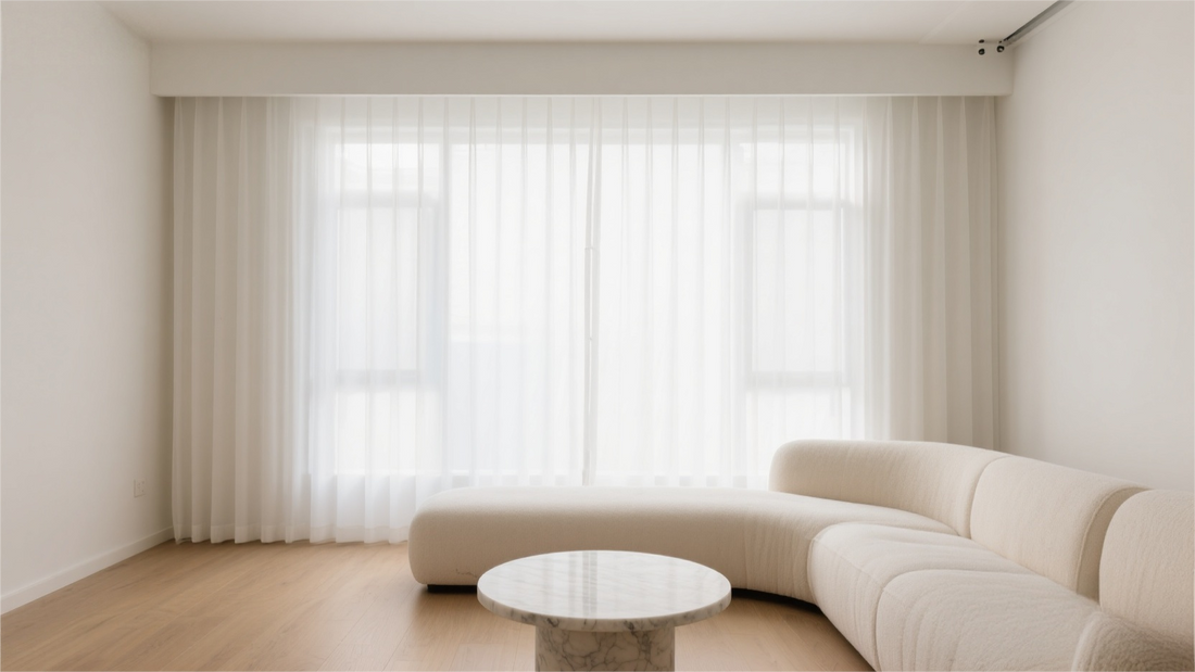 Licht & Privatsphäre: Die perfekte Balance mit halbtransparenten Gardinen