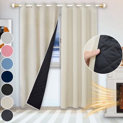 Heavy Duty Quilted Curtain