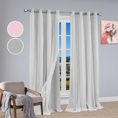 Double-Layer Blackout Curtain