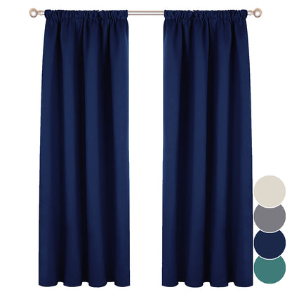solid blackout curtain