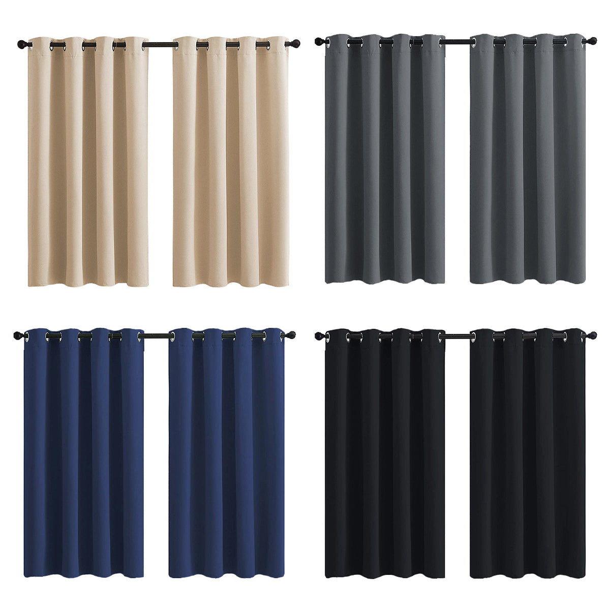 window curtain match for the curtain pole