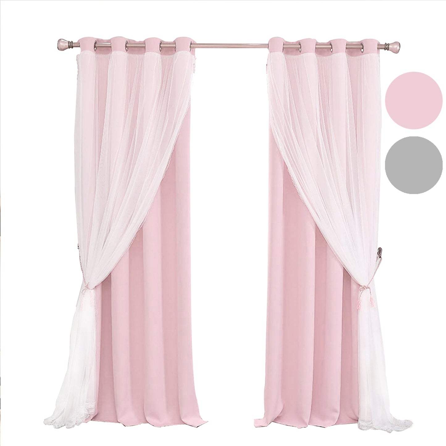 Double-Layer Blackout Curtain