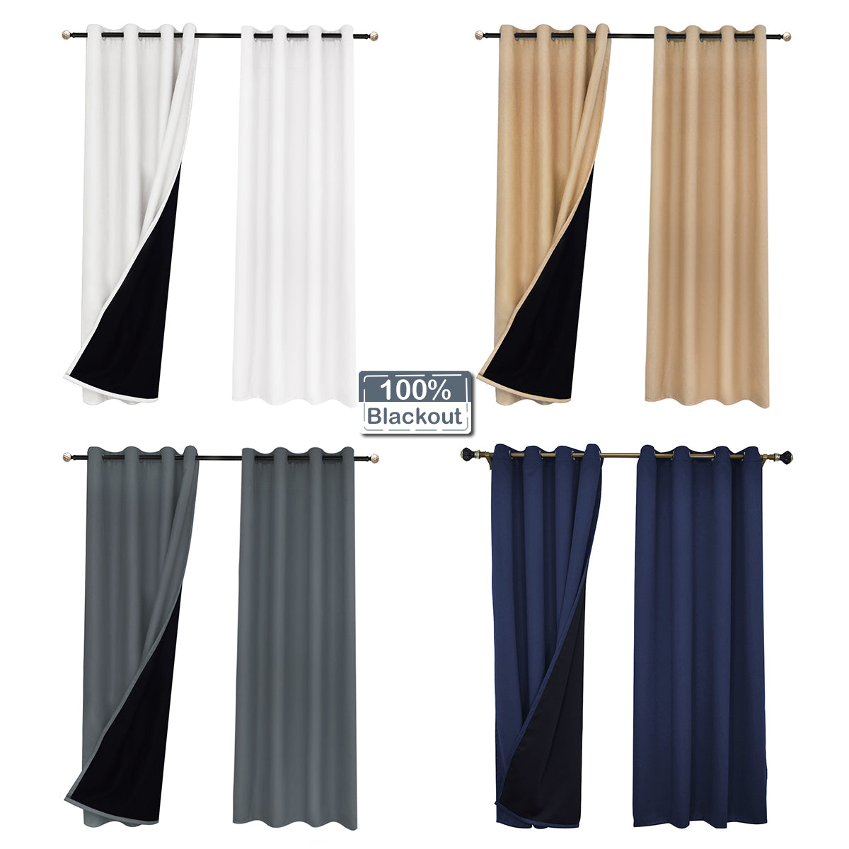 window curtain match for the curtain pole