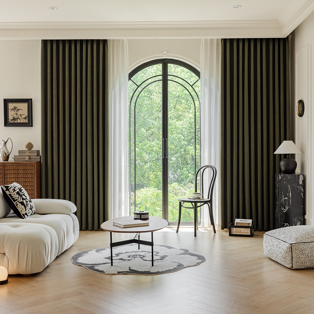 Decorative blackout curtains made to measure · Trento 