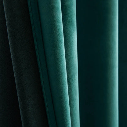 Custom-made velvet curtain · Milano