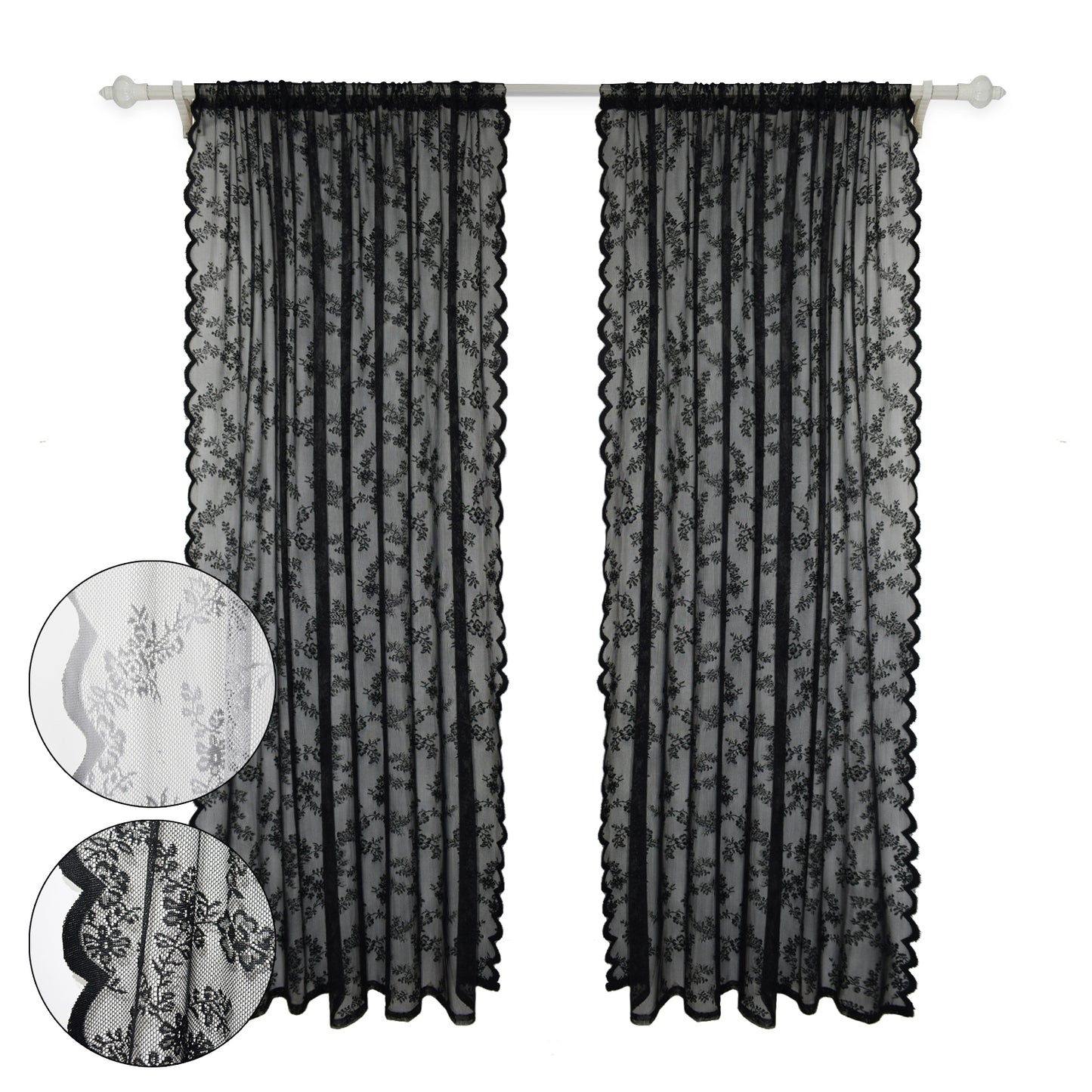Curtain Lillian window screen