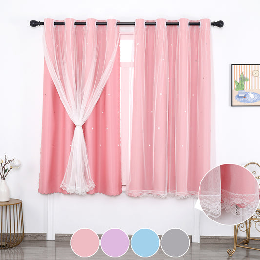 Bow Star Blackout Curtain