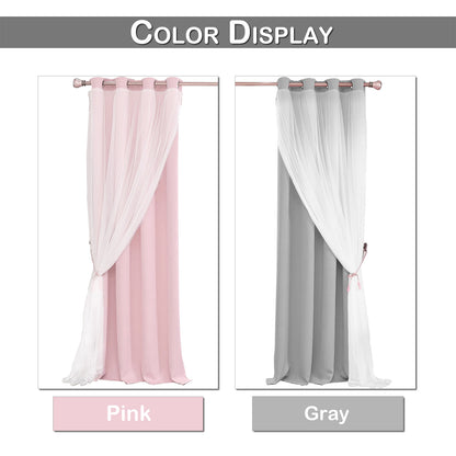 Double-Layer Blackout Curtain