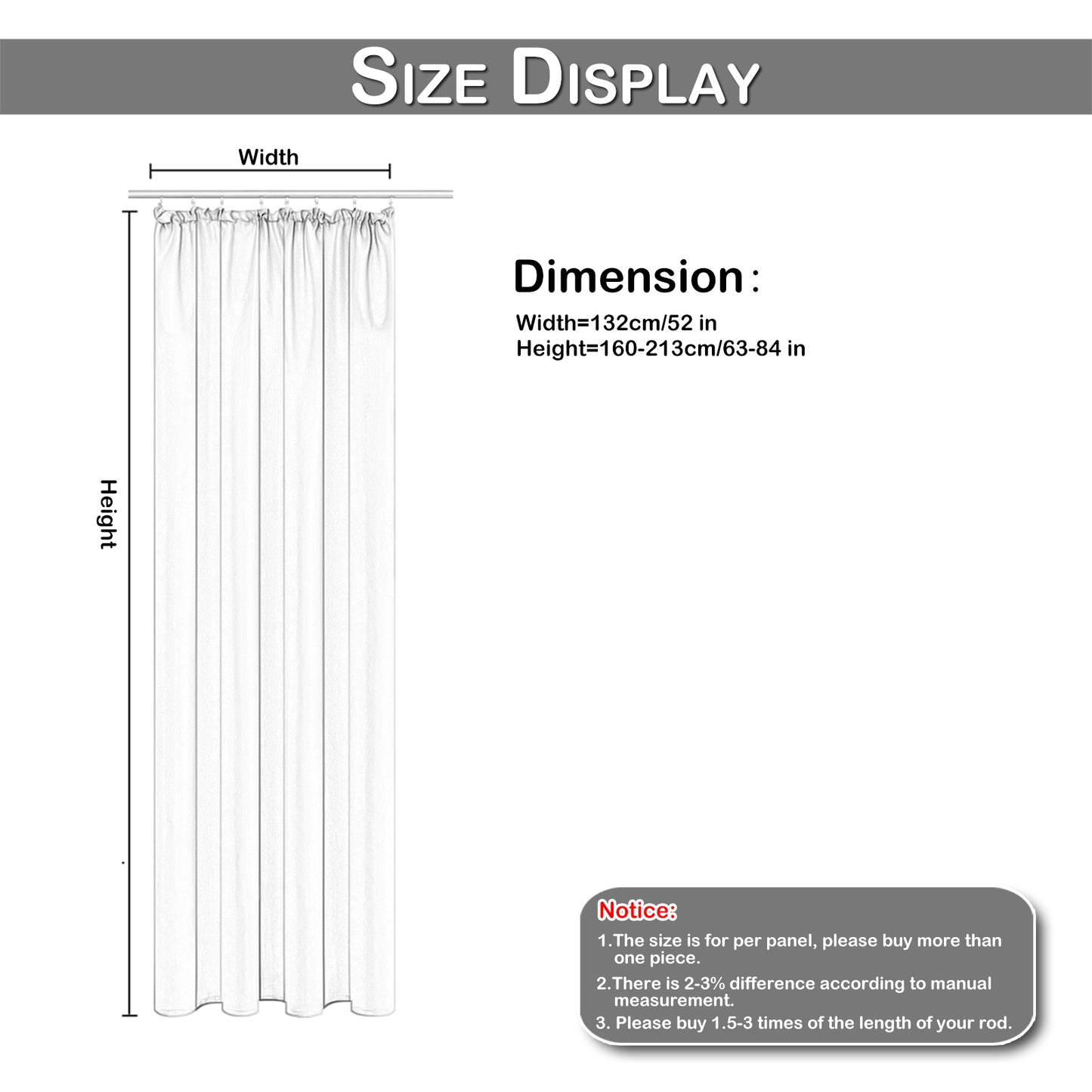 solid blackout curtain