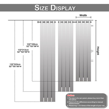 Double-Layer Blackout Curtain