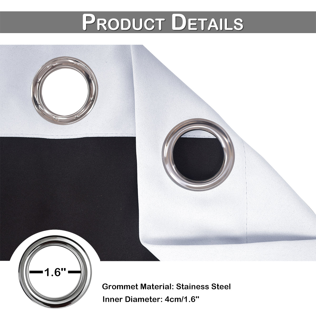window curtain match for the curtain pole