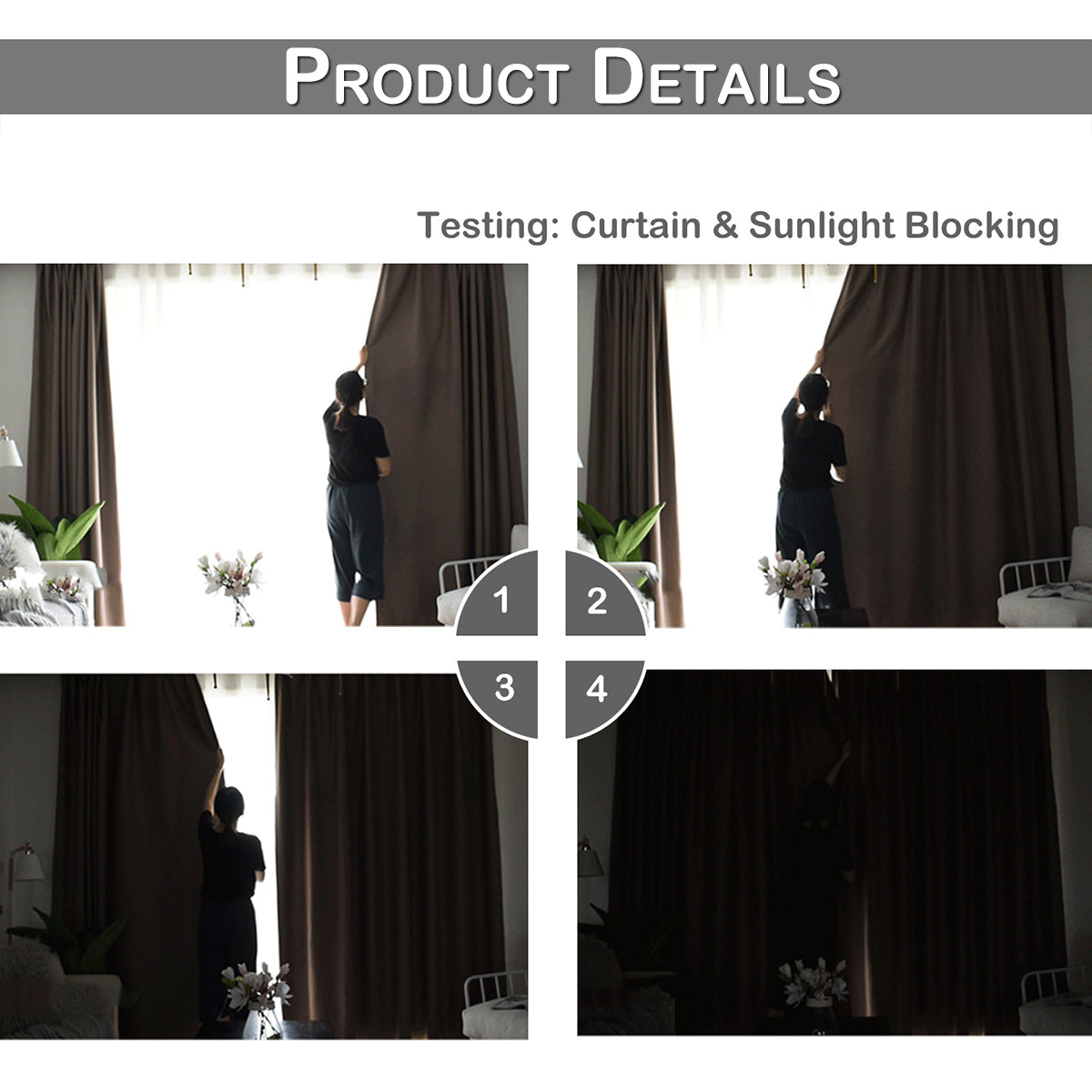 window curtain match for the curtain pole