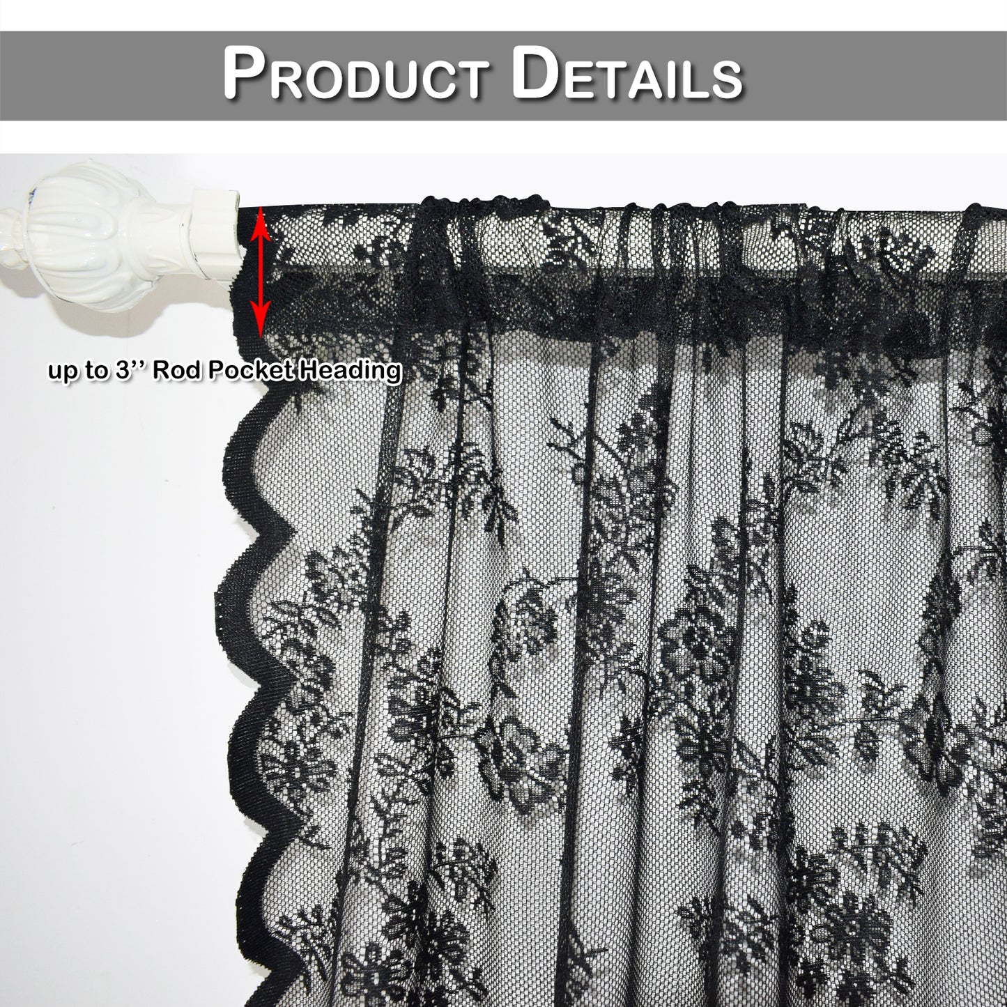 Curtain Lillian window screen