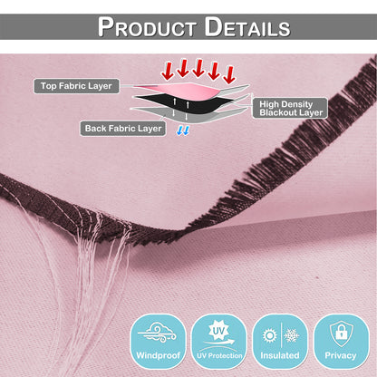 Double-Layer Blackout Curtain