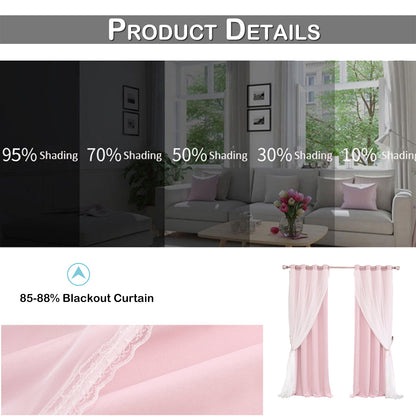 Double-Layer Blackout Curtain